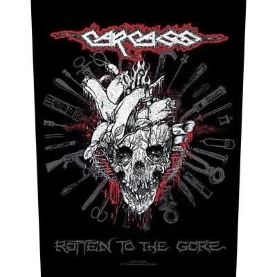 Buy Carcass Rotten To The Gore Back Patch Official Death Metal Band Merch • 12.34£