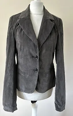 Buy Women's  Corduroy Jacket Size 6 Grey • 12£
