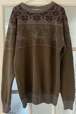 Buy Men’s Soulstar, Original Knitwear Christmas Jumper. XL  • 4.50£