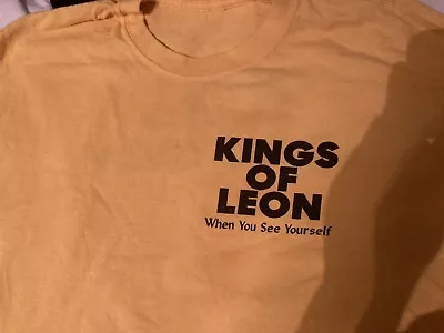 Buy Kings Of Leon Tour Shirt XL • 37.89£