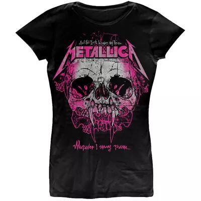 Buy Metallica - Wherever I May Roam - Ladies Official Licenced Quality T-Shirt • 14.80£