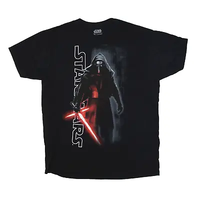 Buy STAR WARS Kylo Ren T-Shirt Black Short Sleeve Mens XL • 15.99£