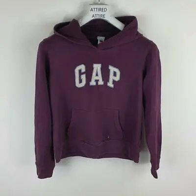 Buy Gap Hoodie Womens Burgundy Small G11 • 11.99£