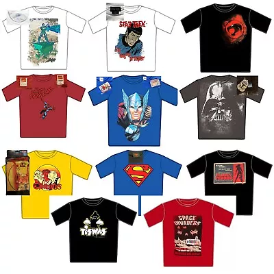 Buy TV MOVIE Licensed T Shirts Thundercats Tiswas Star Wars Superman Spiderman Thor • 19.99£