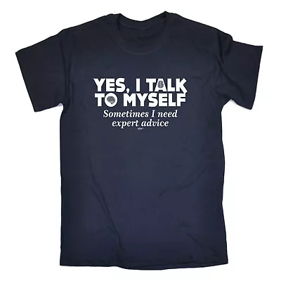 Buy Yes Talk To Myself - Mens Funny Novelty Tee Top Gift T Shirt T-Shirt Tshirts • 12.95£