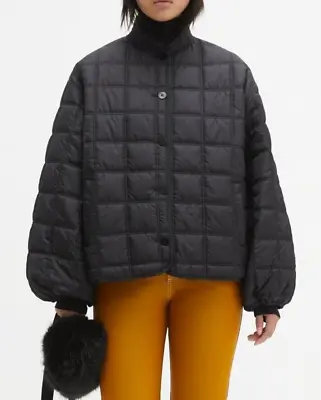 Buy Rodebjer Jacket Coat Size S Sandie OVERSIZED Shorter Cut Recycled - Black • 130£