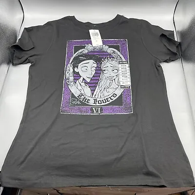 Buy Corpse Bride Lovers Frame T-Shirt Boyfriend Fit MEDIUM New • 16.10£