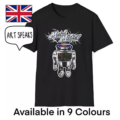 Buy Metal Mickey Robot Retro T-Shirt Men Unisex 1970s 1980s Kids Brit TV Nostalgia • 15.99£