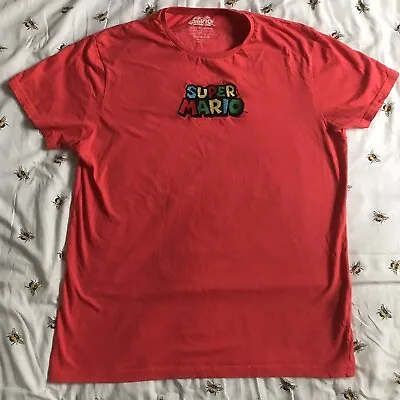 Buy Super Mario T-shirt - Size L - Red • 6.90£