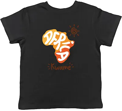 Buy Personalised Africa Map Safari Kids T-Shirt Any Name Childrens Boys Girls Gift • 5.99£