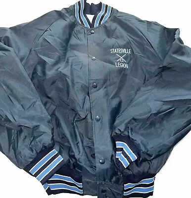 Buy Unisex Vintage Varsity Rare Don Alleson Athletic Baseball Bomber Jacket Blue XL • 10£