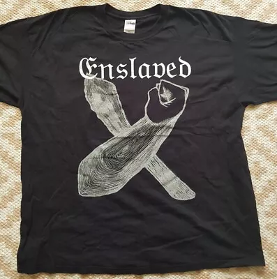 Buy Enslaved T Shirt 2xl Black Metal Immortal Bynorse Skuggsja Byfrost 1349 • 14£