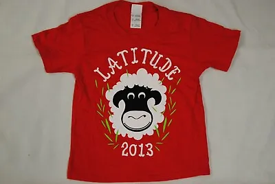 Buy Latitude Festival 2013 Sheep Line Up Youth T Shirt New Official Kraftwerk Foals • 5.99£