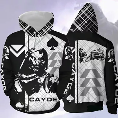 Buy Game Destiny 2 Hoodies Coat Tops Pullover Hoodie Cosplay Clothes Unisex Present • 19.19£