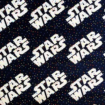 Buy George Lucas Star Wars Cotton Fabrics Darth Vader Mandalorian Baby Yoda Per 50cm • 7£