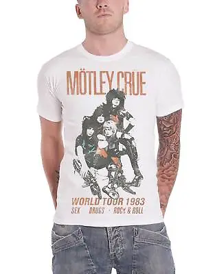 Buy Motley Crue Vintage World Tour Tee • 15.93£