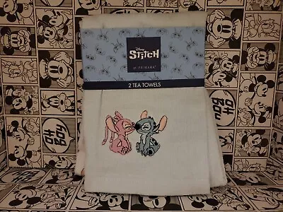 Buy Primark Disney Lilo And Stitch Tea Towels Set • 10.99£