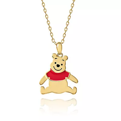 Buy Disney Winnie The Pooh Gold-Plated Sterling Silver With Winnie The Pooh Pendant, • 38.60£