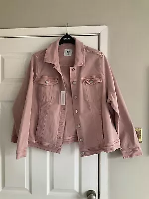 Buy Very Pink Denim Jacket Size 24 • 25£
