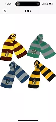 Buy Wizard Scarf For Harry Potter Cosplay Costume Book Day Gift • 5.99£