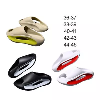 Buy Pair Unisex Slippers House Bathing Thick Platform Nonslip Adults EVA Sandals • 10.85£