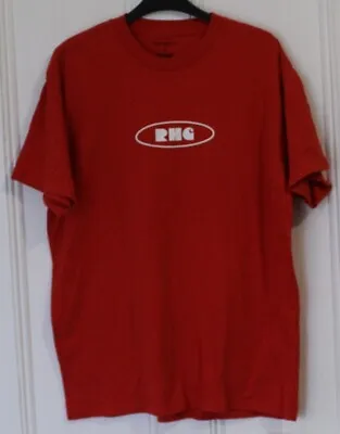 Buy Red Carhartt Short Sleeve Rush Hour Tee Shirt - Medium • 3.99£