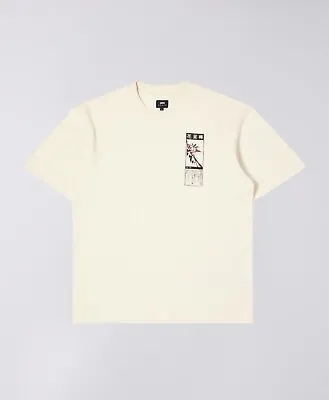 Buy Edwin Japanese Hanadorobo T-Shirt TN46.2M4.WHW.67.03 Size Large Whisper White • 39.99£