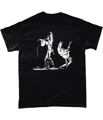 Buy David Bowie Mick Ronson T Shirt Spiders From Mars Ziggy Stardust  • 14.95£