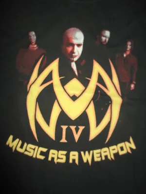 Buy 2009 MUSIC AS A WEAPON MD Shirt DISTURBED KILLSWITCH ENGAGE LACUNA COIL CHIMAIRA • 37.80£