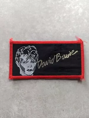 Buy Vintage 80s David Bowie Iron On / Sew On Patch Purchased Around 1986  • 8.95£