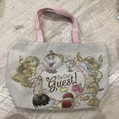 Buy Disney Beauty And The Beast Bag Gobelin Store Tote Anime Goods From Japan • 47.93£