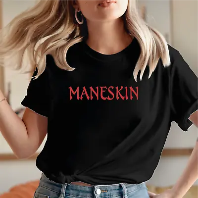 Buy Maneskin T-Shirt - Maneskin Rock Band Maneskin Classic T-Shirt • 11.99£