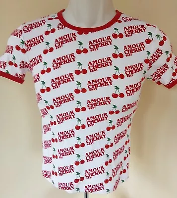 Buy URBAN OUTFITTERS Ladies Amour Cherry Baby Top, S Adults, See Measurements • 7.99£