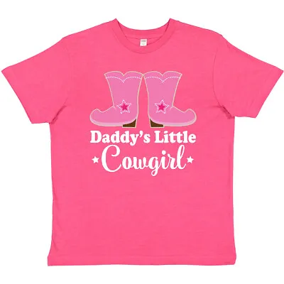 Buy Inktastic Daddys Little Cowgirl Youth T-Shirt Cow Girl Western Childs Girls Tee • 14.17£