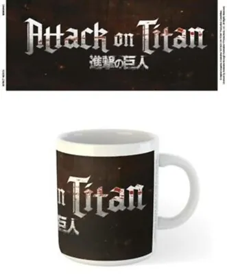 Buy Impact Merch. Mug: Attack On Titan - Logo Size: 95mm X 110mm • 9.45£