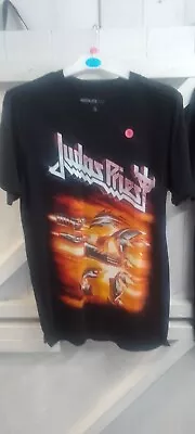 Buy Black Tshirt Judas Priest Group Logo Small • 8£