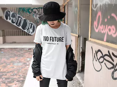 Buy No Future Classic Punk T-Shirt  1970s Sex Pistols Inspired • 12.99£
