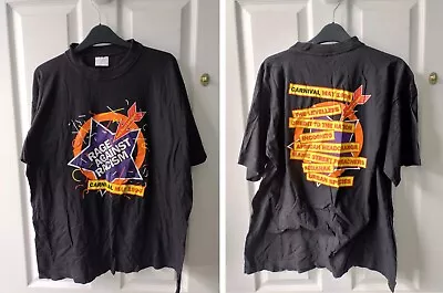 Buy Vintage Genuine 90s Rage Against Racism 94 T-Shirt Manic Street Preachers ExCond • 85£