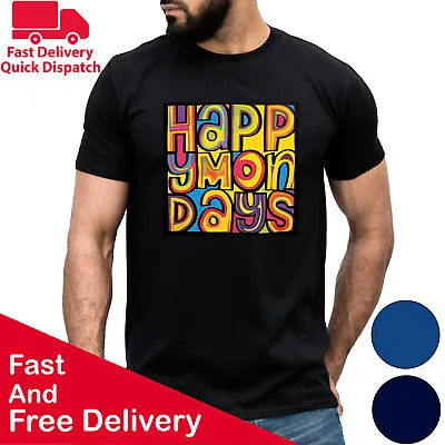 Buy Happy Mondays T Shirt Indie Dance Madchester Bez Ryder Retro Drugs Mens Tee Top • 10.49£