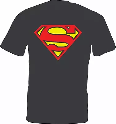 Buy Personalise Superman T-Shirt Logo Classic DC Comics Justice League Movie GiftTee • 10.99£