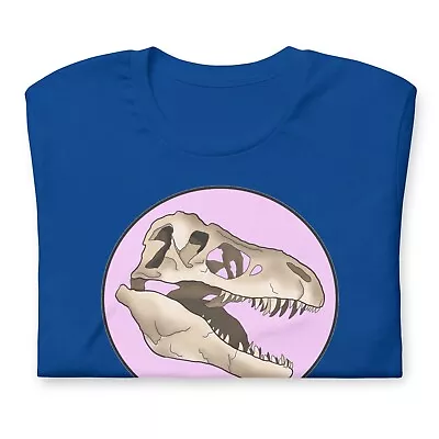 Buy T-Rex Fossil Dinosaur T-Shirt, Pink Edition, Available In 8 Different Colours • 21.99£