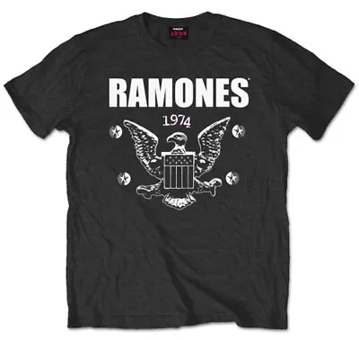 Buy Ramones 1974 Eagle T-Shirt OFFICIAL • 15.19£