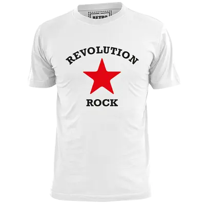 Buy Mens Revolution Rock Punk Rock T Shirt Ruts Clash • 11.49£
