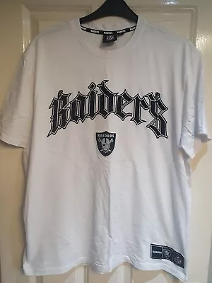 Buy Raiders NFL T-shirt. White. Size XL. Good Condition • 4£