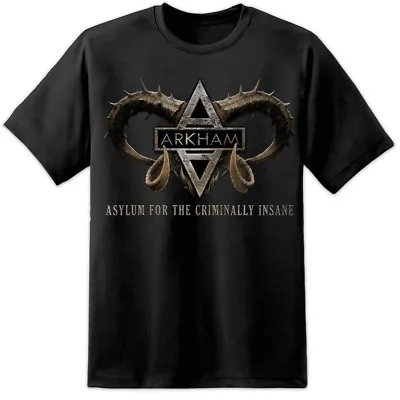 Buy Arkham Asylum Batman T Shirt (s-3xl) Dc Comics Joker Suicide Squad Harley Quinn • 19.99£