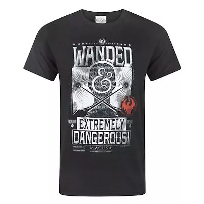 Buy Fantastic Beasts And Where To Find Them Mens Wanded T-Shirt NS4353 • 14.25£