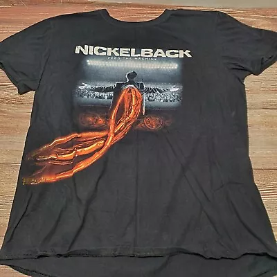 Buy Nickelback 2017 Size Large Concert T Shirt Feed The Machine • 8.68£