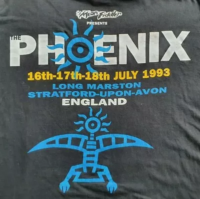 Buy Phoenix Music Festival 1993 - Vintage XLARGE T-shirt - Free Postage • 39.94£