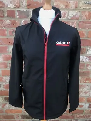 Buy Mens Case Ih Tractor Farm Black And Red Softshell Jacket - Size Small • 23£