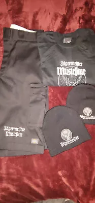 Buy Jagermeister Jagermusic Lot! Cargo Shorts + Beanie + 2003 Long Sleeve Slipknot • 188.99£